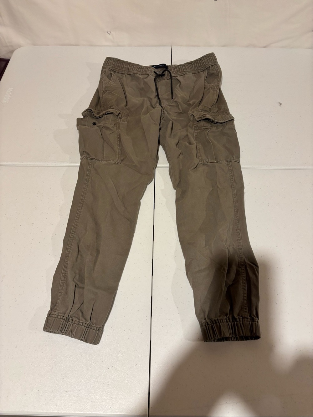 Aeropostale Khaki Drawstring Jogging Pants Women’s Size M (32x27)